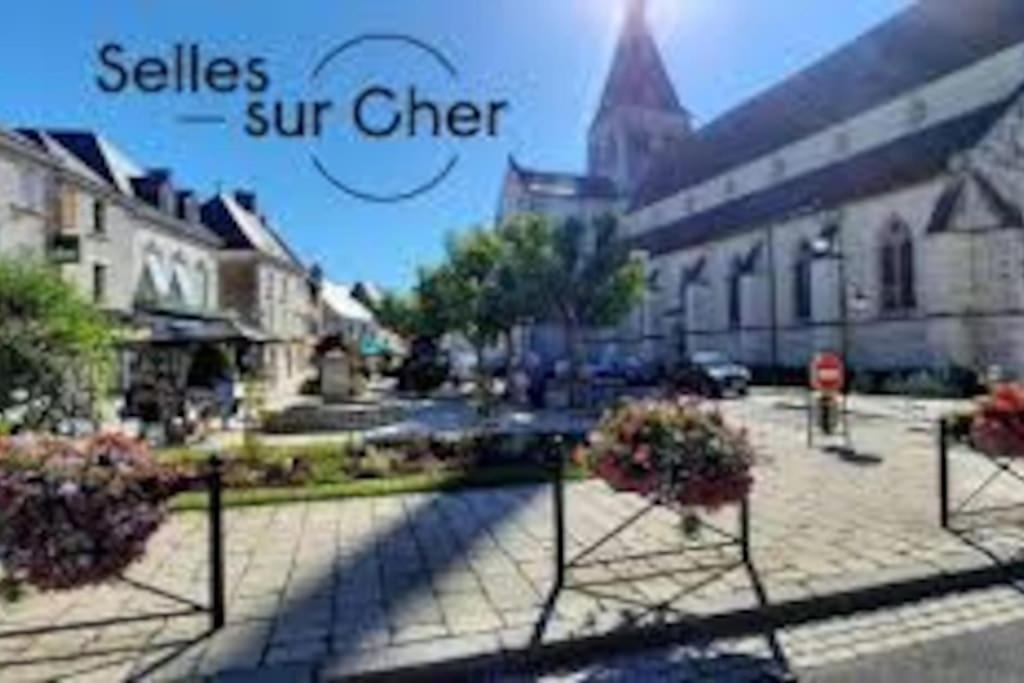Maison De Ville Proche Beauval Avec Parking セル・シュル・シェール エクステリア 写真